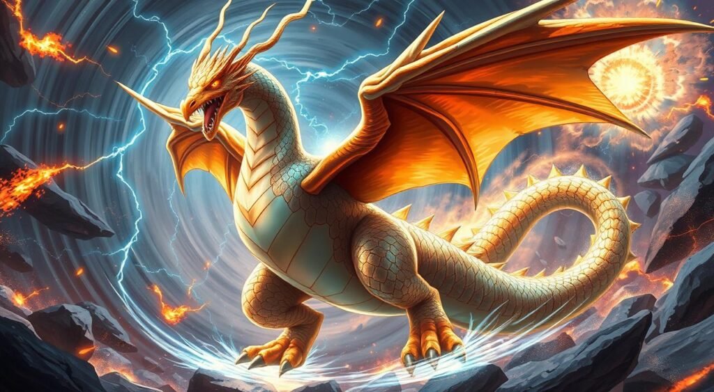 estatísticas mega dragonite em batalha