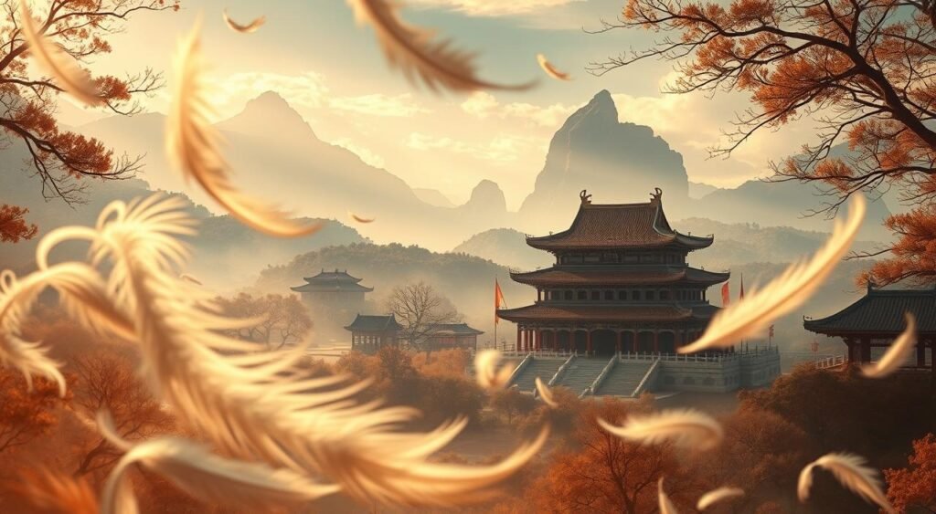história de wuchang fallen feathers narrativa