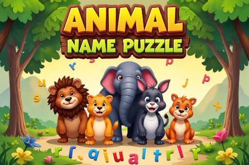 Animal Name Puzzle