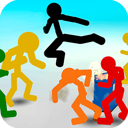 Stickman Street Fighting 3D